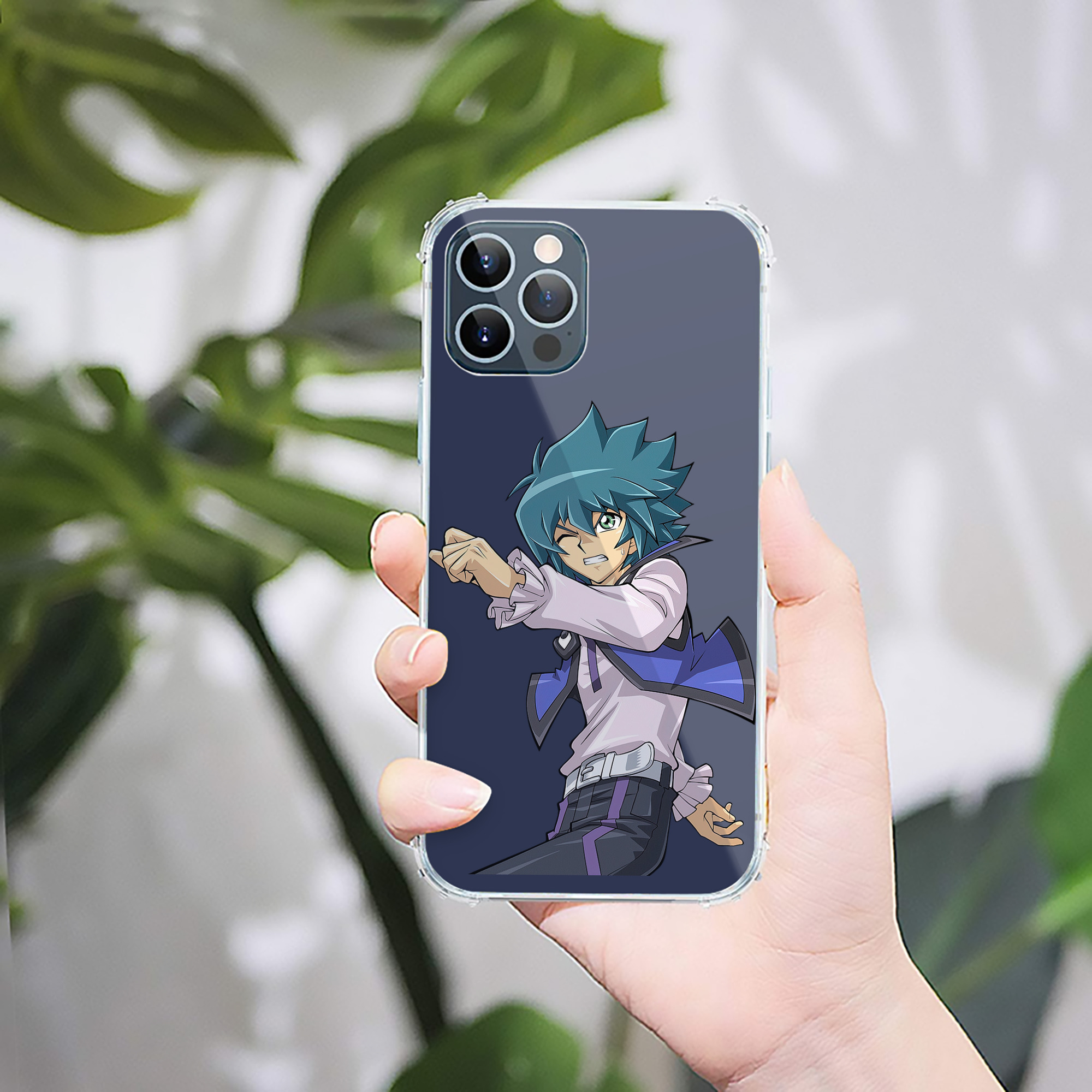 （画像用） 遊☆戯☆王 Yu-Gi-Oh! 【iPhone 12シリーズ対応】透明スマホケース（クリアソフトケース）